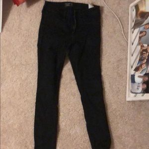 Black abercrombie skinny jeans